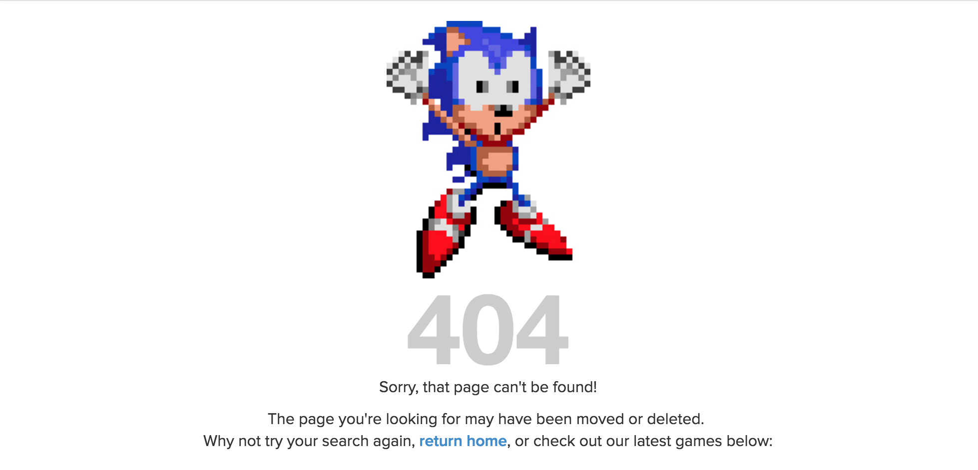 404 page sega